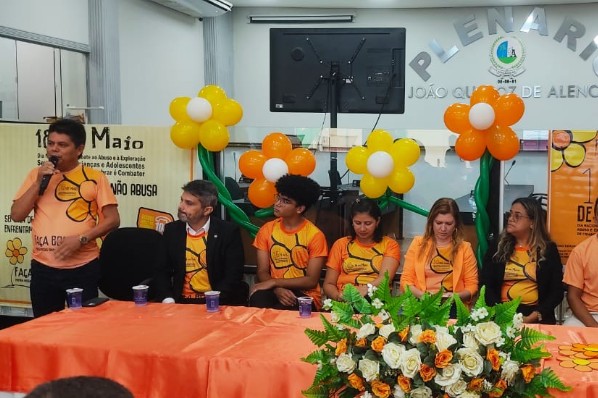 Câmara Municipal inicia campanha Maio Laranja